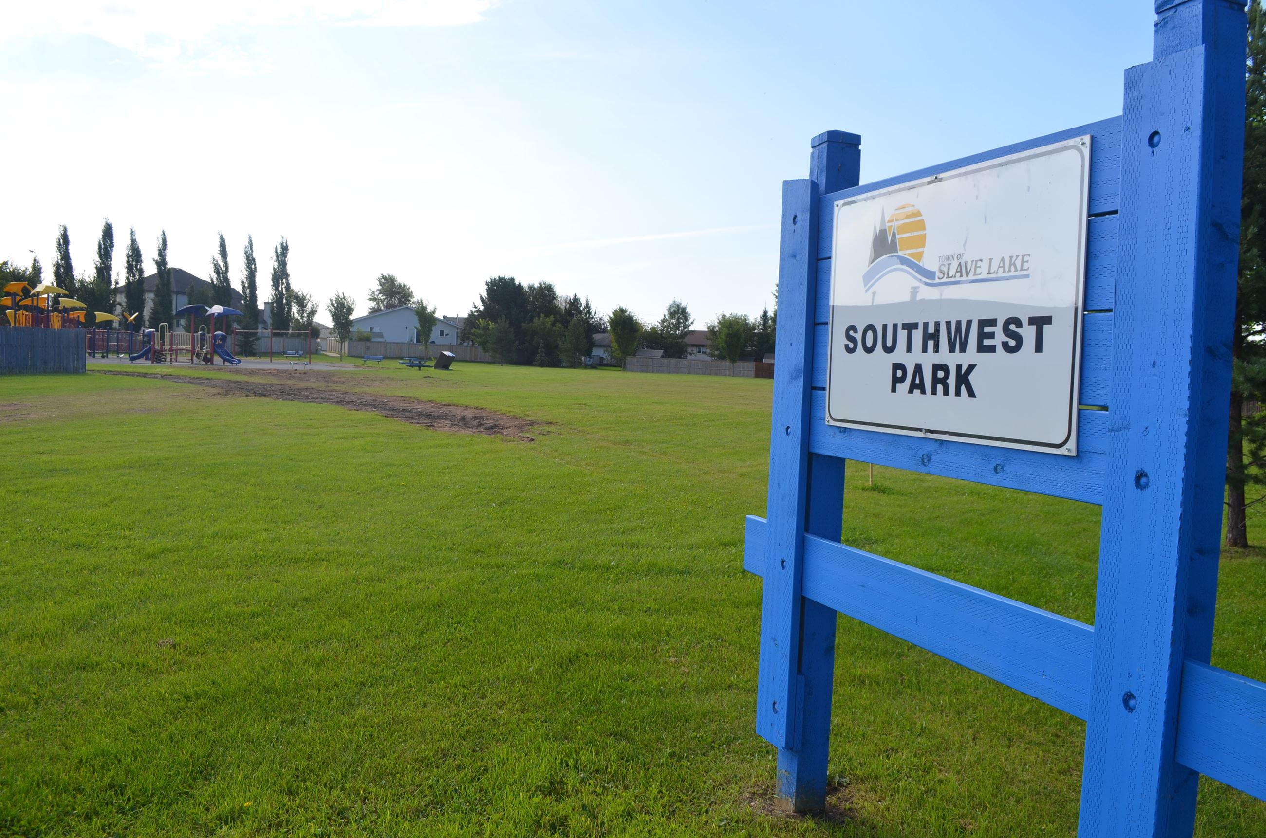 South West Park - Sign