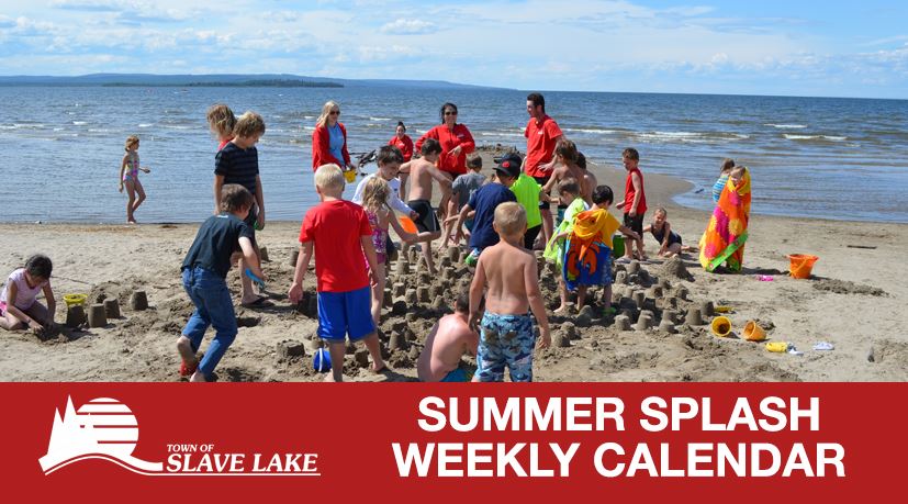 summer splash weekly calendar