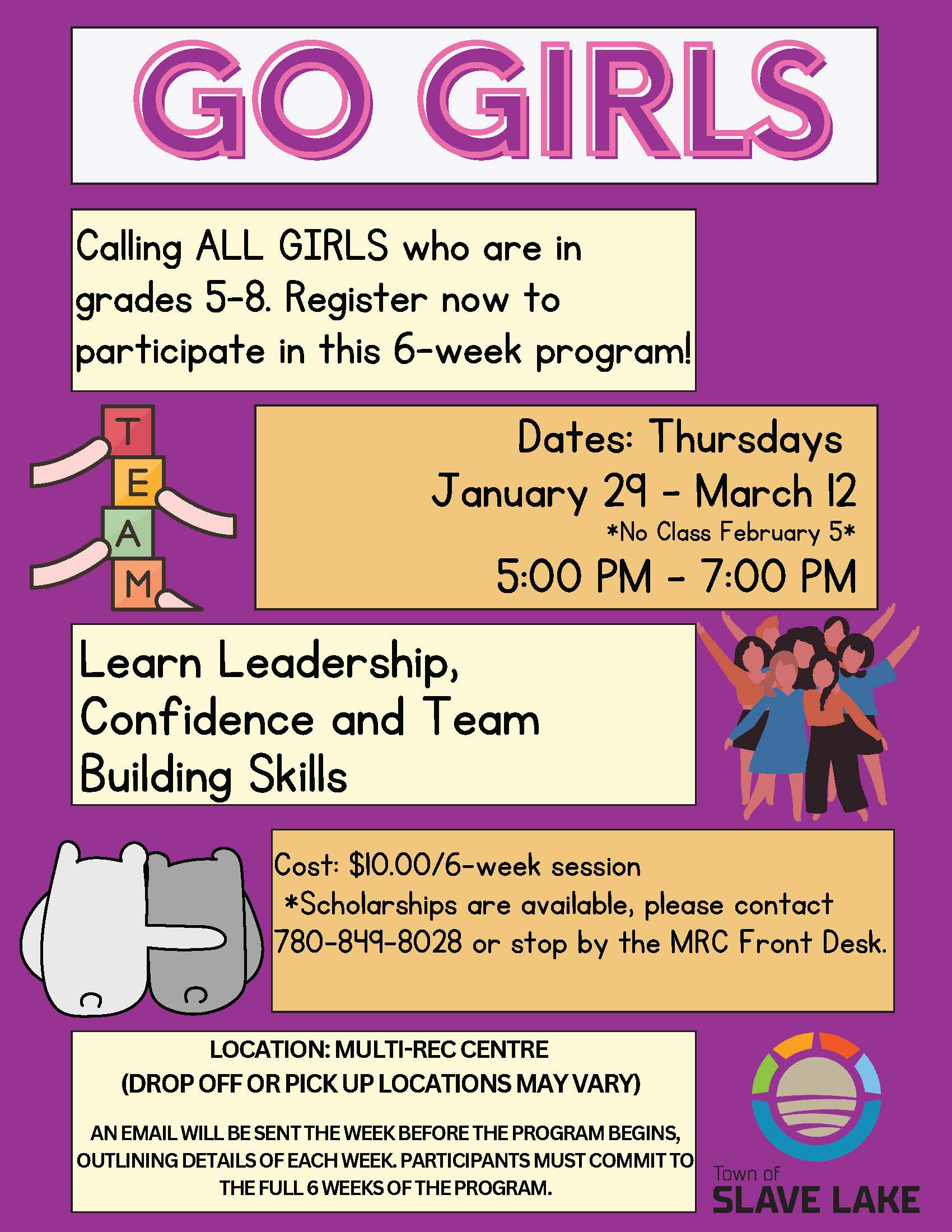 Winter 2026 Go Girls Poster