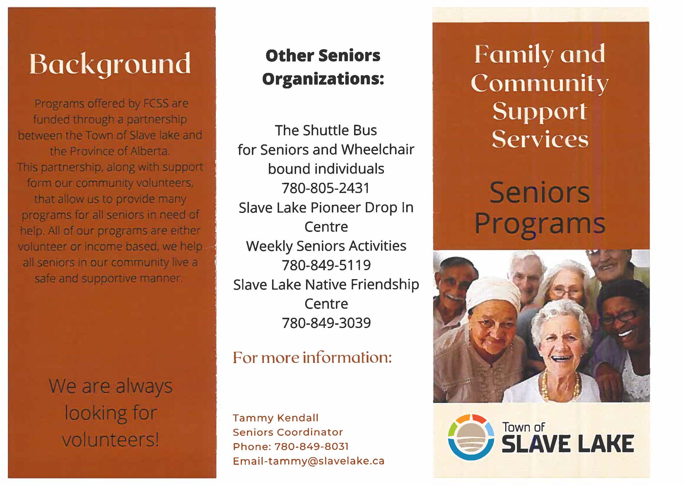 Seniors Program Brochure