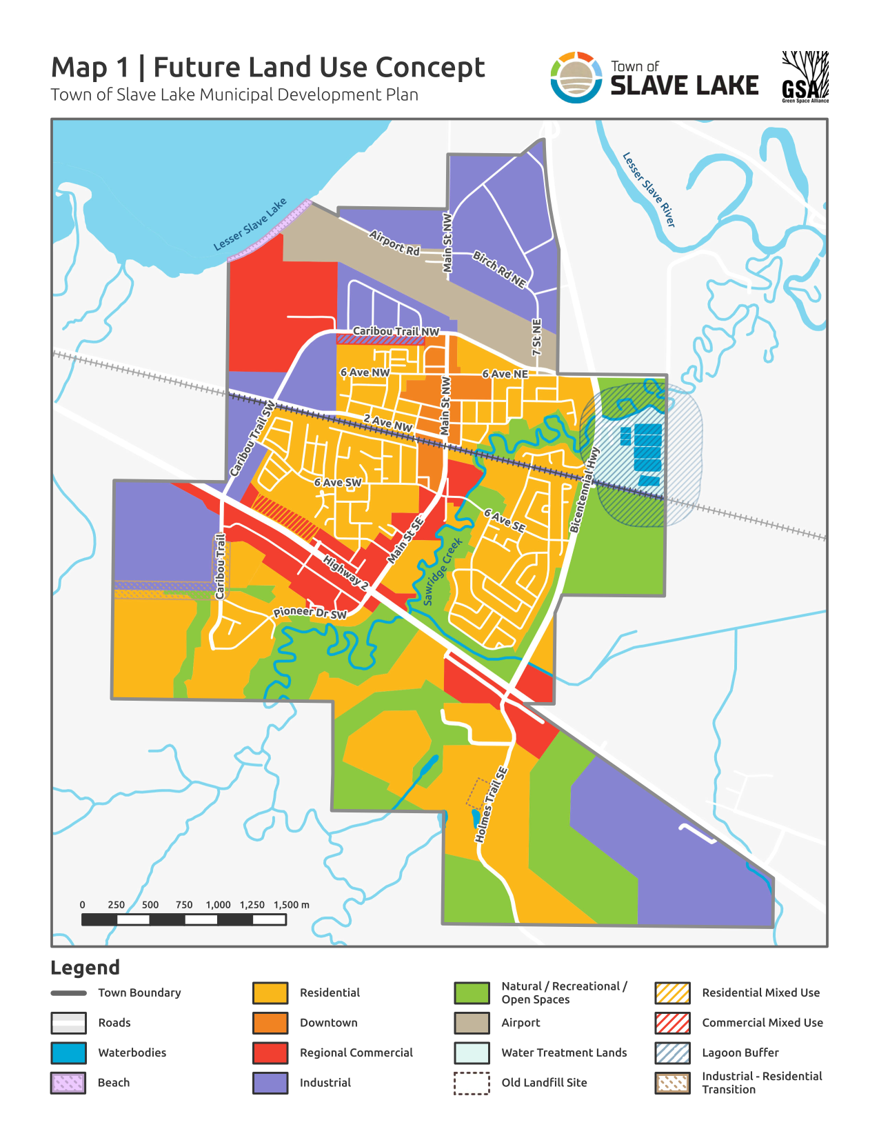 Land Use Concept Map